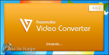 Iniciando Freemake Video Converter