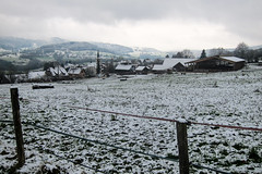 Snow in the Sundgau - Photo of Kœstlach