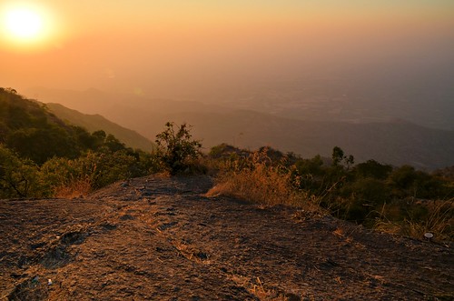 sunset india landscape mountabu rajasthan sunsetpoint