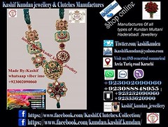 Kashif Kundan Jewellery Manufactures Karachi  Kundan Mala  Mobile whatsaap IMO viber  +923002090060