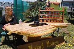 Mustard Mistress - Gualala Farmerns Market - Rollei 35 T - Pro 160S
