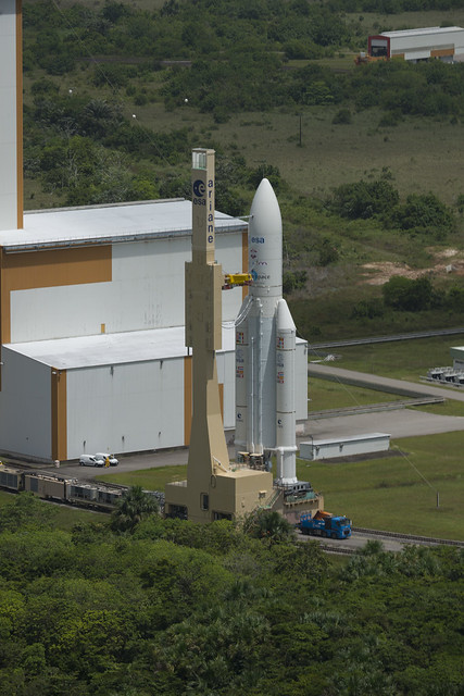 Transfer of Ariane 5 flight VA213