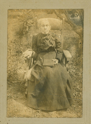 Woman and chair