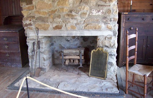 cottage fireplace