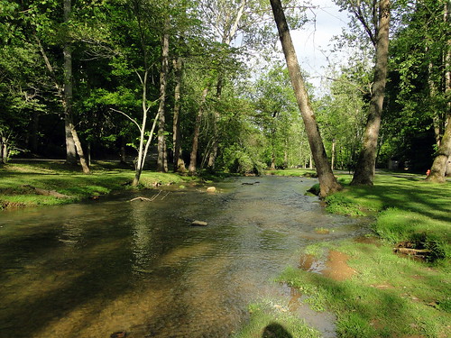 park creek spring stream indiana flowing mitchell millcreek pioneervillage lawrencecounty springmillstatepark dschx1
