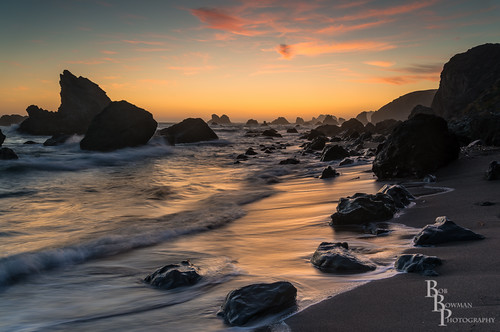 light sunset sea seascape color reflection beach water clouds nikon rocks waves sonomacounty seastacks d600 sonomacoast sonomacountycoast sonomacoastline lightroom5 rmbimages robertmbowmanimages
