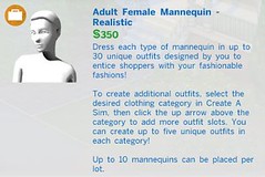 Adult Female Mannequin Realistic