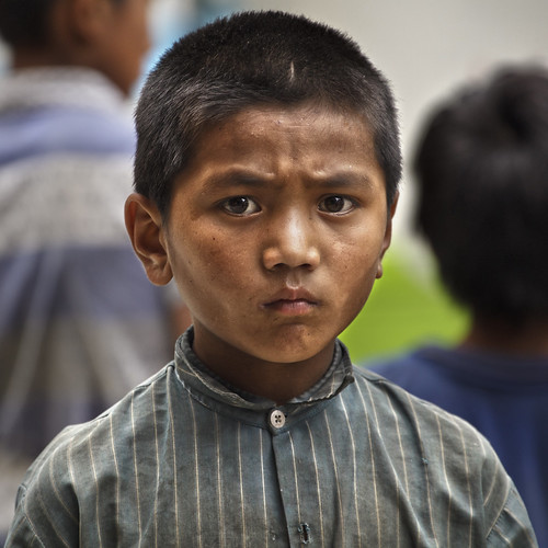nepal boy portrait kodari
