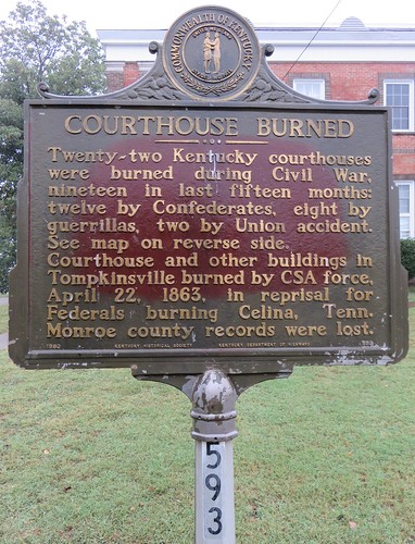 kentucky ky courthouseextras monroecounty tompkinsville kentuckyhistoricalmarkers northamerica unitedstates us