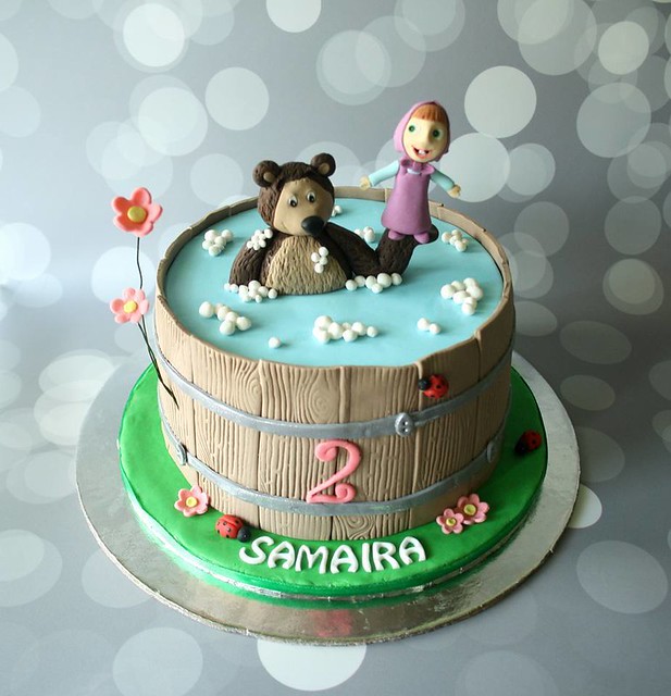 Masha and the Bear by Chocoberry Cakery