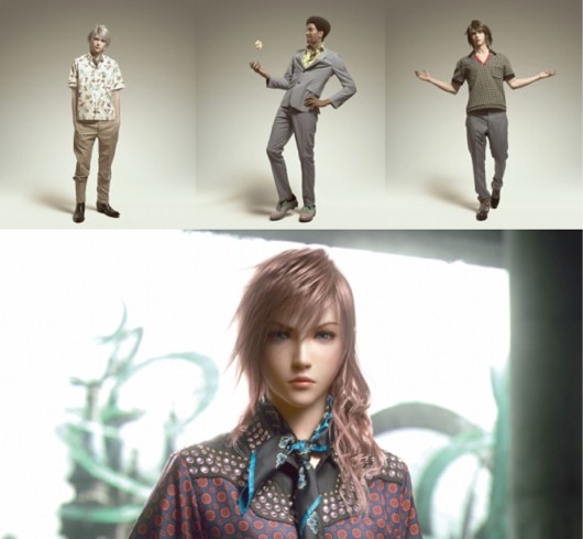 Final Fantasy XIII-2 Characters Model Prada