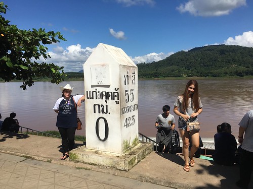 chiang province khan khu asia nature kaeng loei beautiful river thailand mekong khut milestone