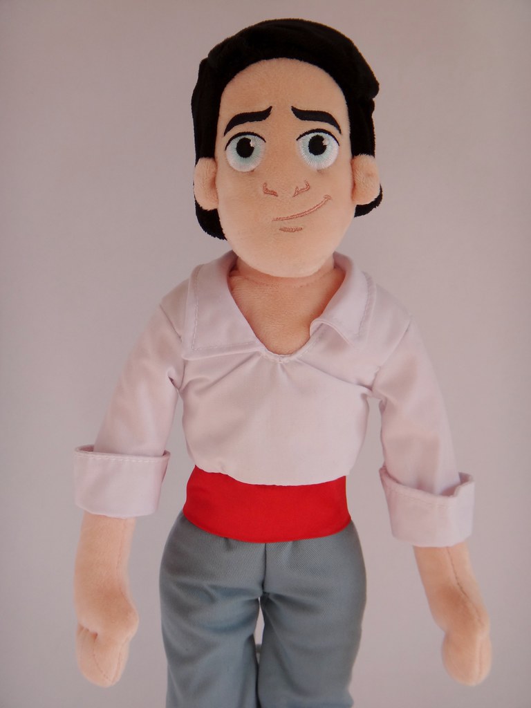 Prince Eric Plush Doll 21'' Disney Store First Look
