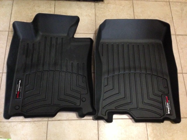 SOLD Weathertech Floor liners for TSX 09-13 - AcuraZine - Acura Enthusiast Community 2009 Acura Tsx All Weather Floor Mats