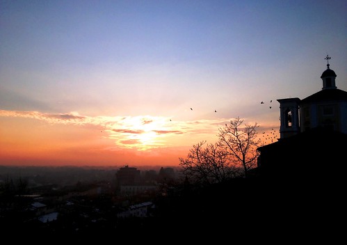 sunset italy look landscape evening italia tramonto view vista brescia lombardia paesaggio sera lombardy carpenedolo djjonatan74
