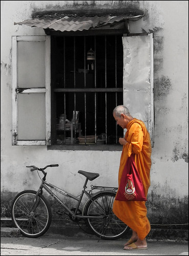 Monk in Old Phuket Town