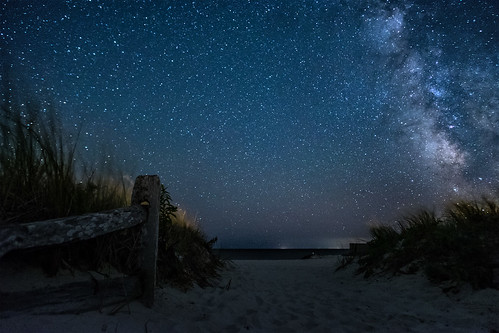 night sky stars milky way beach access sand astrophotography fuji fujifilm xt10 samyang 12mm f2 landscape summer harwich ma usa 2016 cape cod atlantic ocean