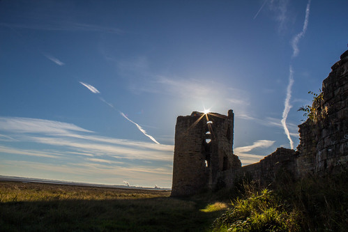 sky sun castle wales sunrise canon lens landscape north ruin kit 1855mm flint northwales 600d