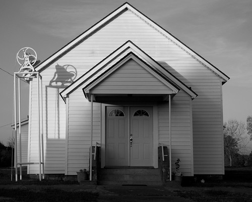 hallett oklahoma church firstbaptistchurch building morning bell smalltown