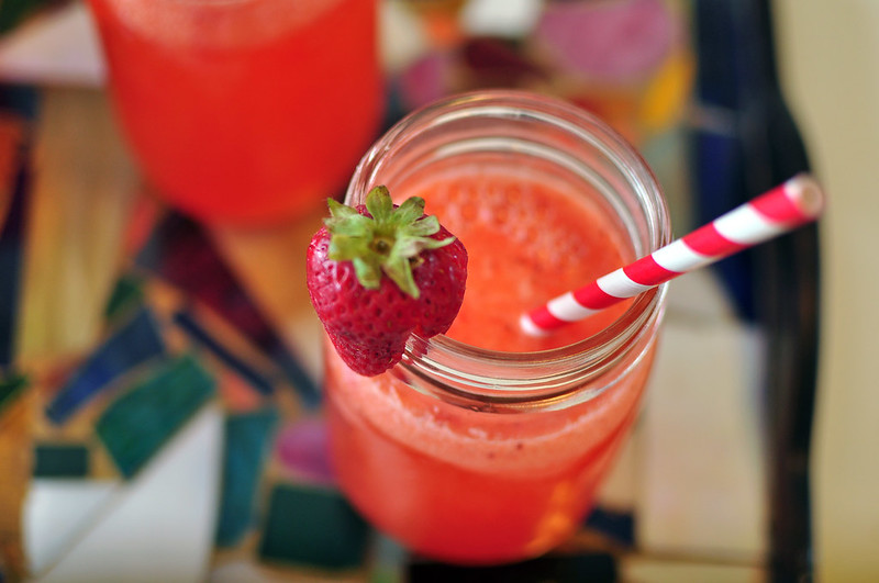 Sparkling Strawberry Lemonade 3