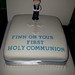 Boy Holy Communion cake