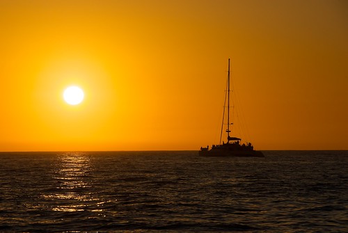 ocean sunset water mexico boat cabosanlucas