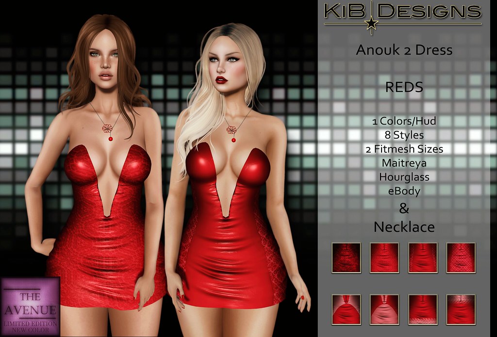 KiB Designs – Anouk Minidress RED for The Avenue