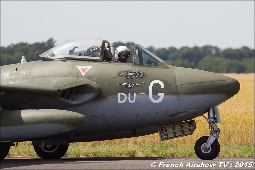 Patrouille de Vampire, Fly in LFBK 2015 - Fly in Saint Yan 2015, Meeting Aerien 2015