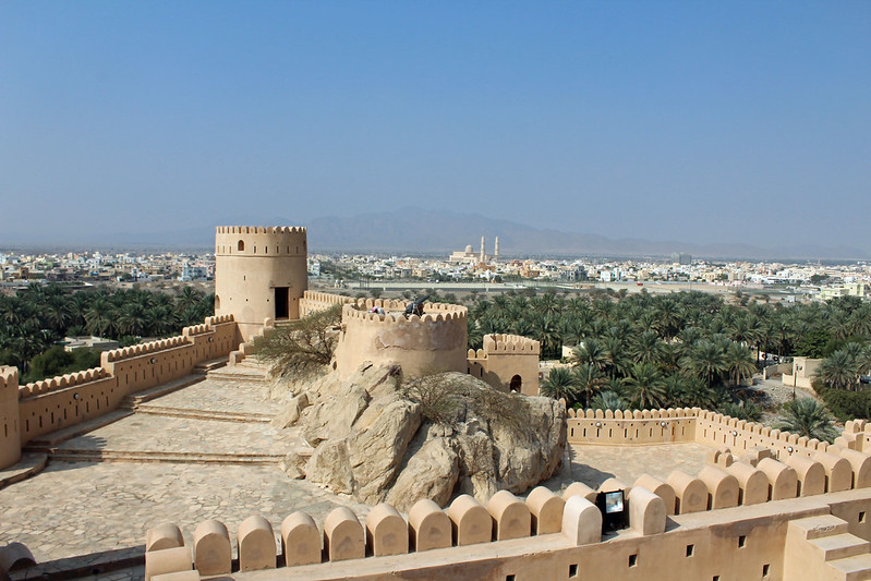 Roof, Nakhal Fort, Oman
