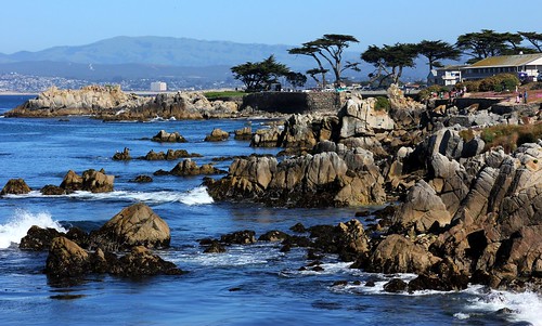 ocean california ca landscape coast rocks pacific grove rocky acres beautifulphoto