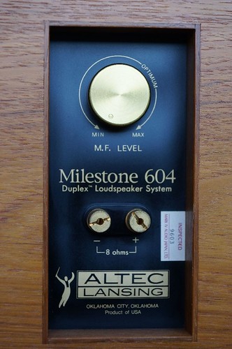 ALTEC MILESTONE604