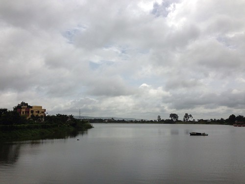 morning lake clouds day cloudy belgaum uploaded:by=flickrmobile flickriosapp:filter=nofilter