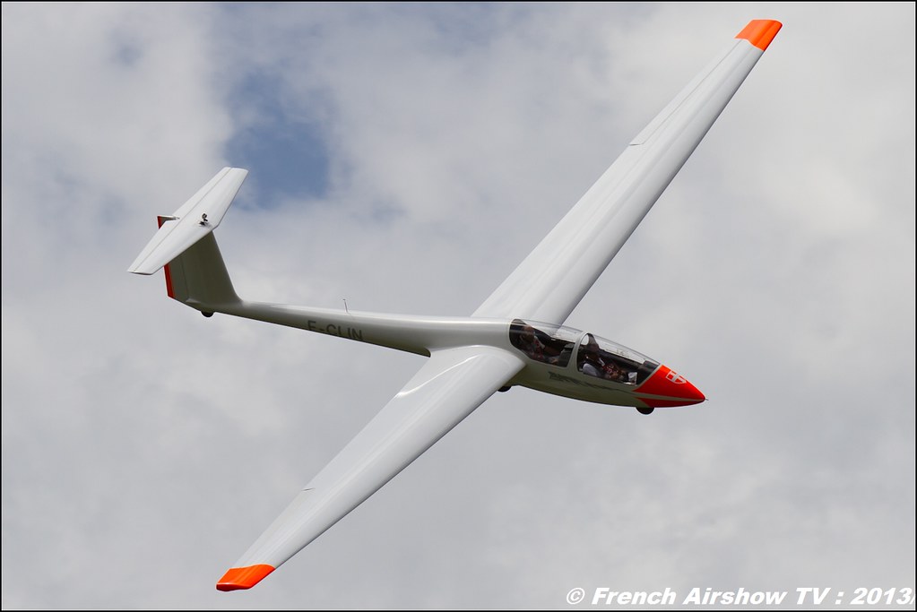  Planeur F-CLIN, Centre Savoyard de Vol à Voile Alpin (CSVVA), Meribel Air Show 2013