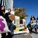 17 October, 2016 - 15:09 - Oxfamers at the Department of Finance asking our government to make work paid, equal and valued for women, everywhere. 
Add your voice at www.shortchanged.ca