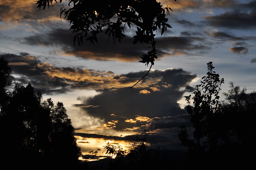 sunset sky clouds atardecer bolivia nubes tiquipaya
