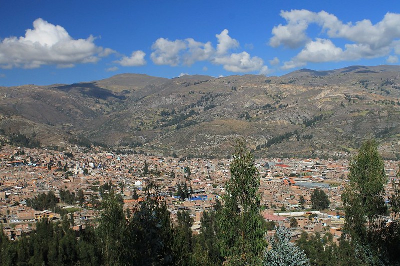 Huaraz from above