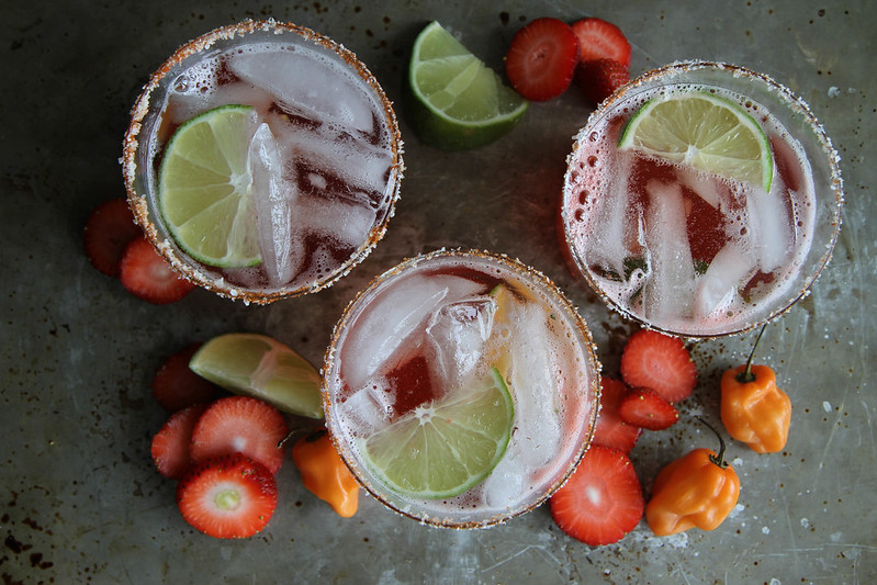 Strawberry Habanero Margarita