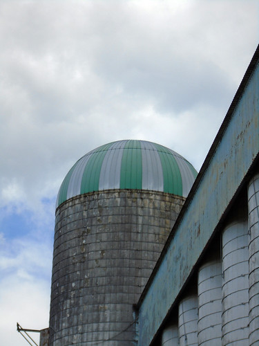 sky cloud building green nature architecture outdoors rust texas tx country harvest silo abandon altair