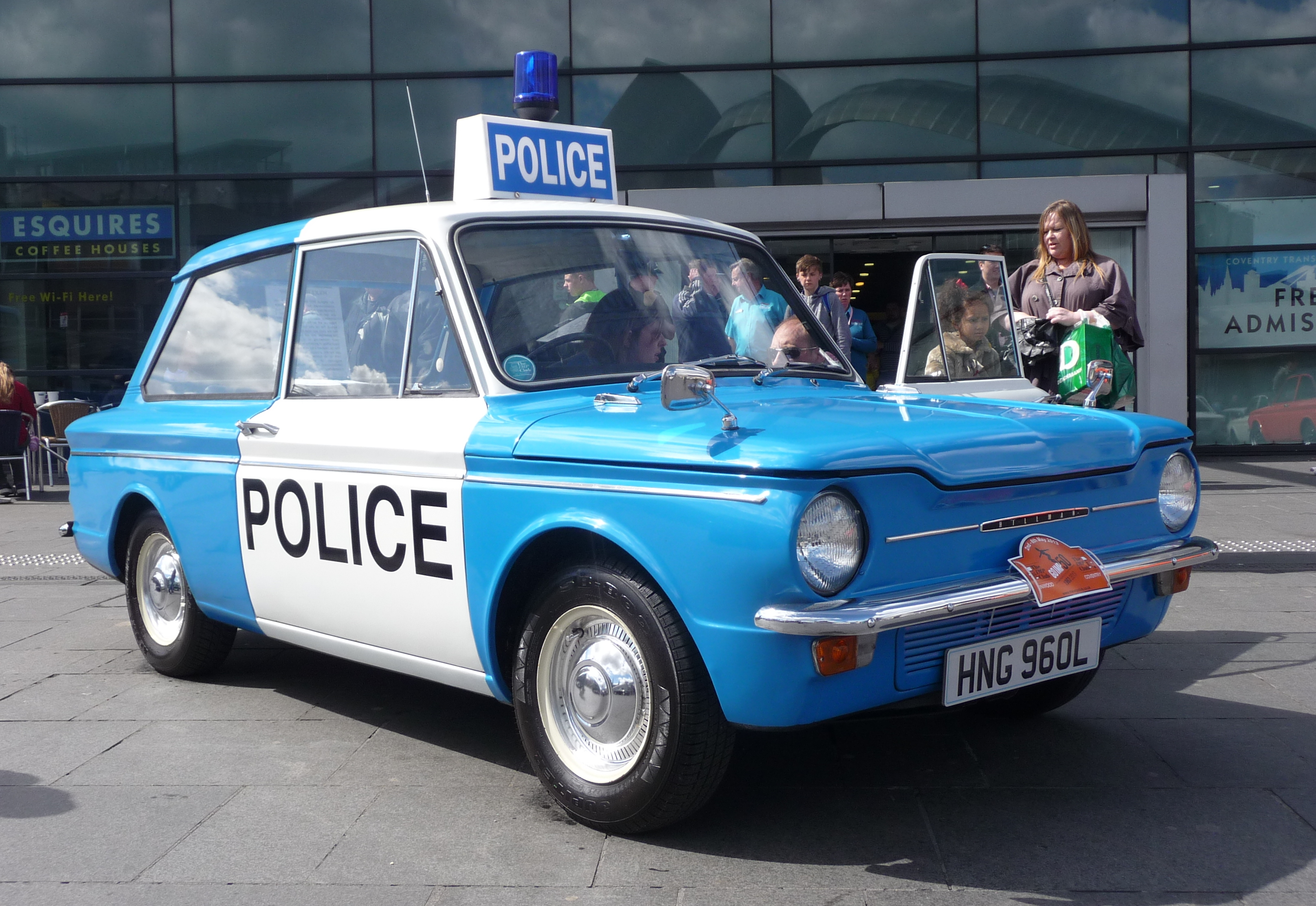 1970's Hillman Imp Police Car. [3231x2224] : r/policeporn