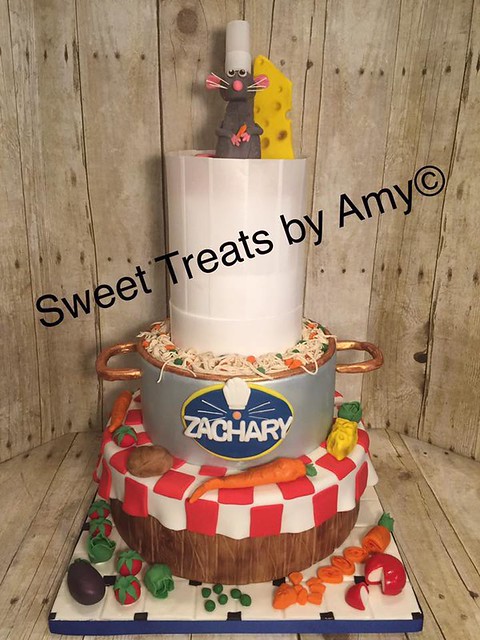 Ratatouille Cake by Amy Grandey of Sweet treats