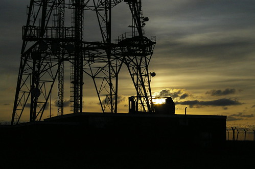 silhouette clouds sunrise yorkshire penines radiomast windyhill pentaxk100d mossmoor pentaxart