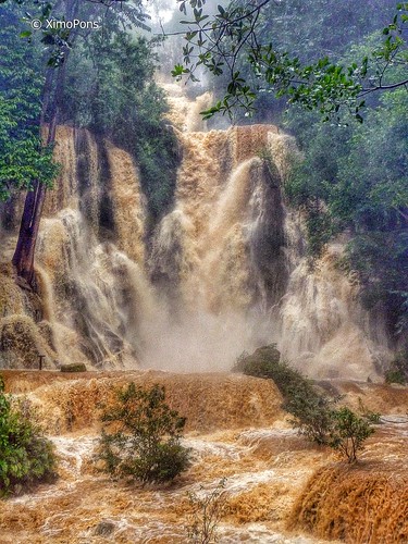 fall asia falls laos lao luangprabang indochina catarats ximopons catarataskuangsi