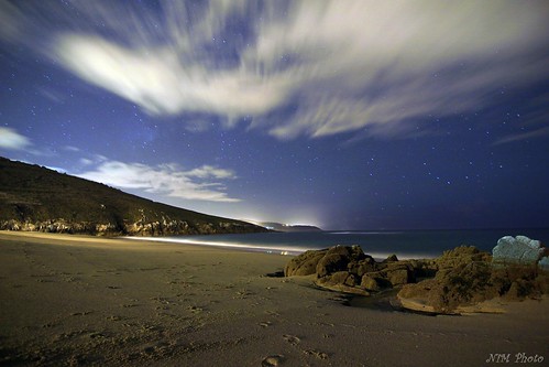 playa galicia nocturnas
