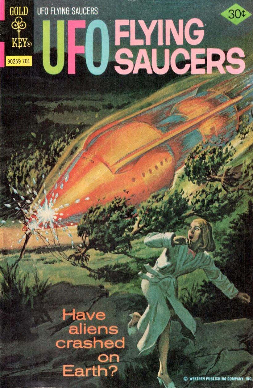 UFO Flying Saucers #13 (1968 Gold Key)