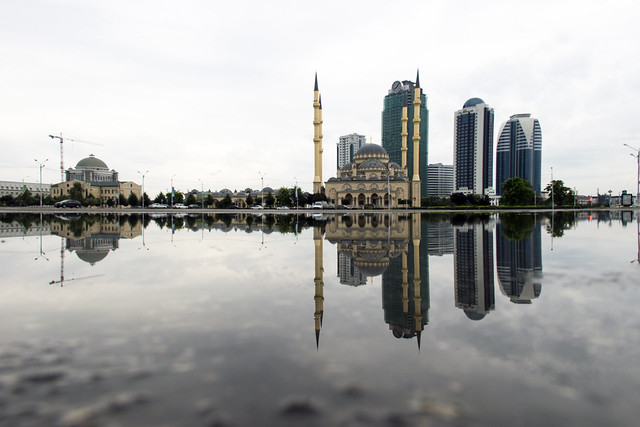 Downtown Grozny, Chechnya