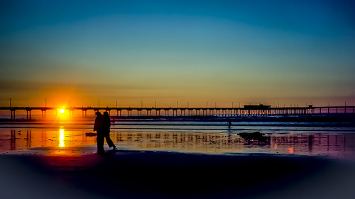california ca sunset usa beach pier unitedstates sandiego kodachrome 1979