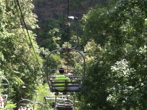Chair lift at Natural Tunnel State Park Virginia