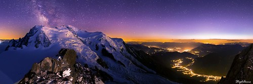 nightphotography panorama mountain alps stars expo accepted1of100 chamonix nuit montblanc étoiles milkyway aiguilledumidi voielactée nightlongexposure stephanna mostsuccessfulphoto