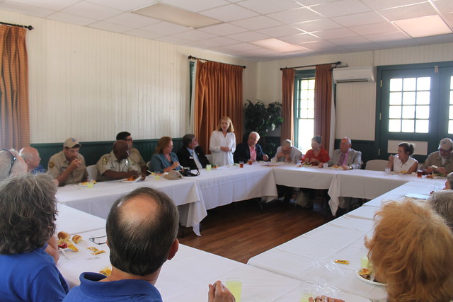 Luncheon held at Train Station in Farmville