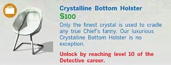 Crystalline Bottom Holster